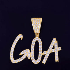 Custom Name Pendant (Cursive)
