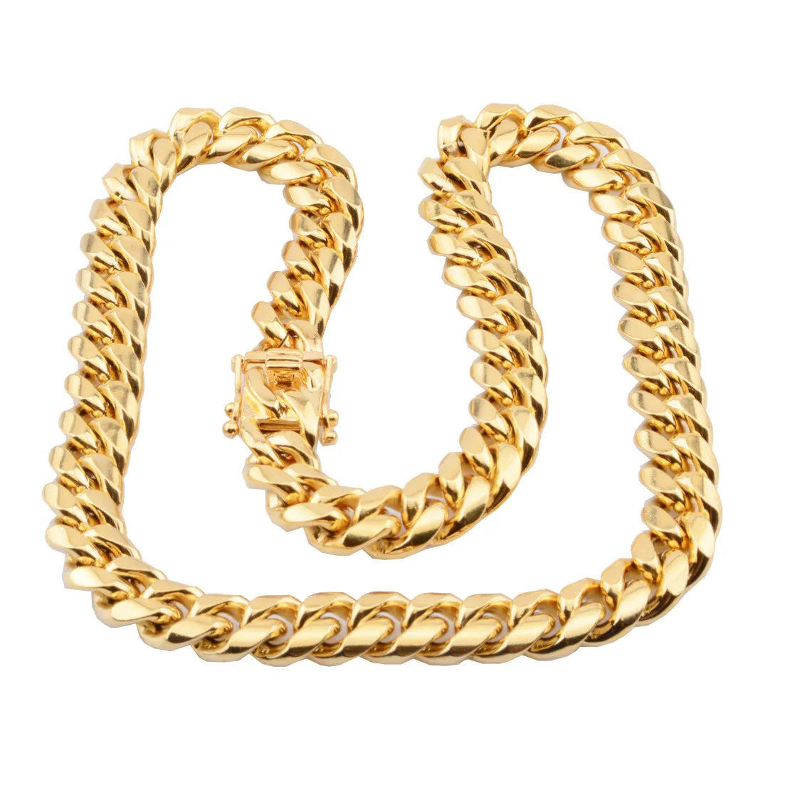 18k Gold Plated Miami Cuban Link (8–18mm)