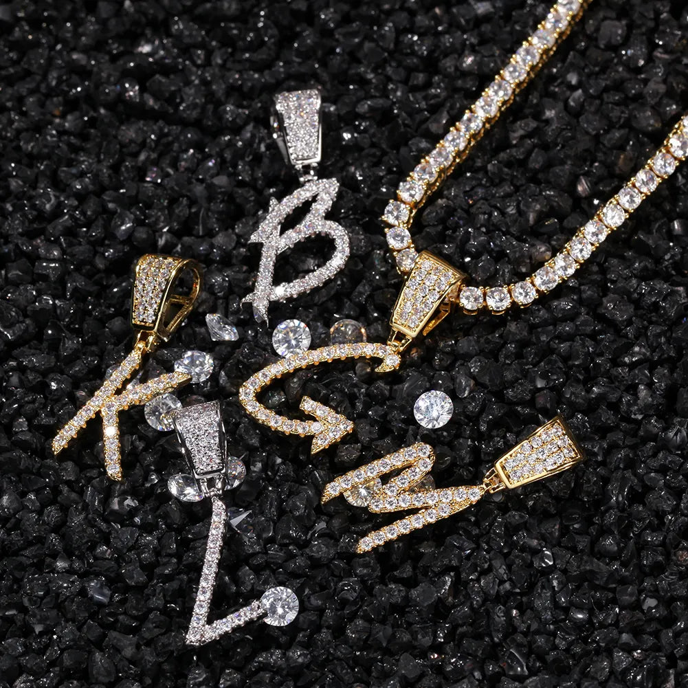 Custom Name Pendant (Cursive)