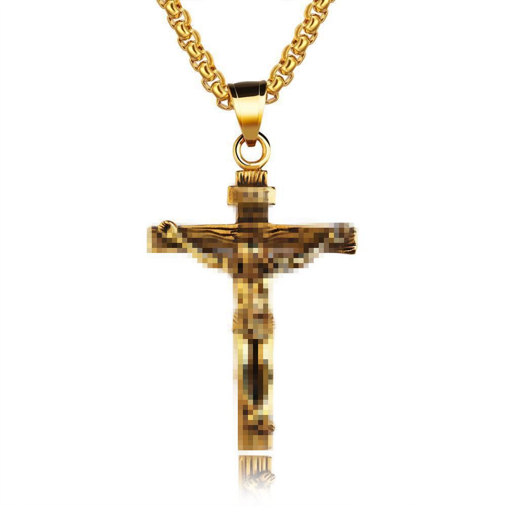 Jesus Cross Pendant & Necklace