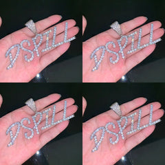 Custom Name Pendant (Cursive)