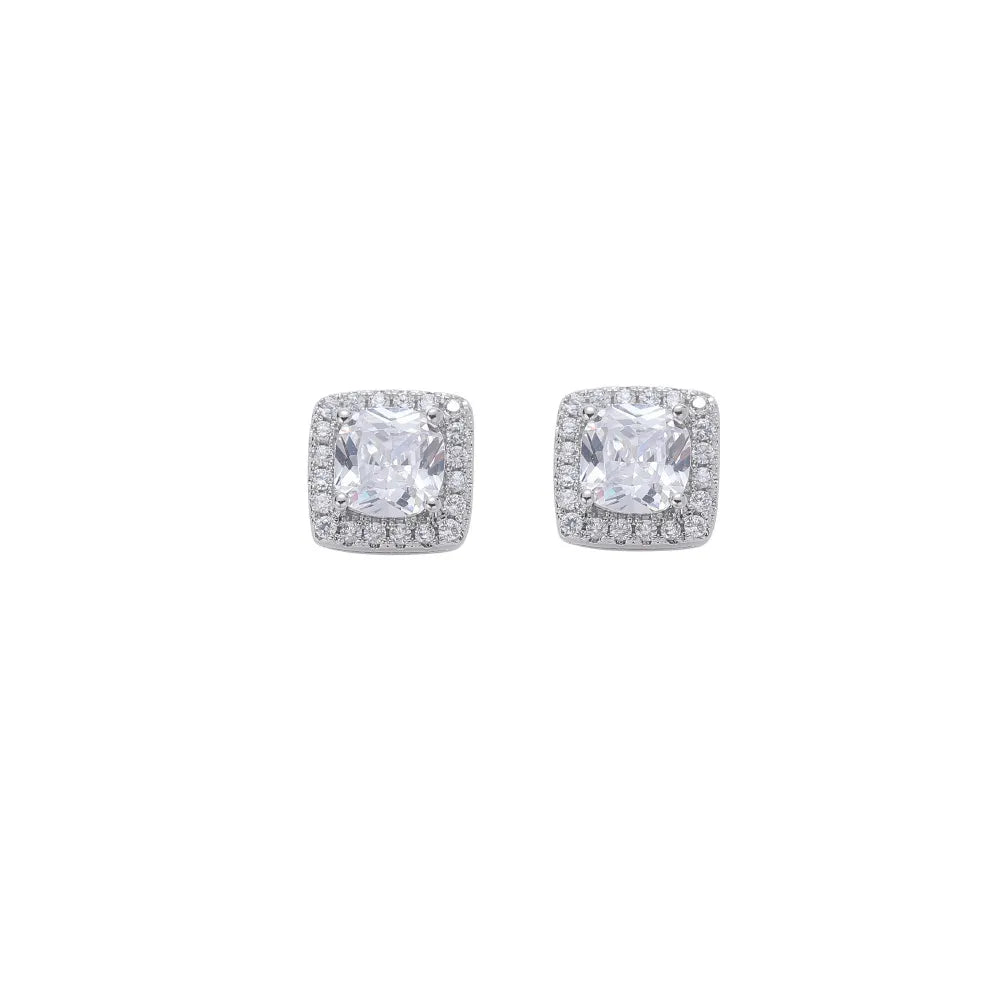 Square Stud Earrings