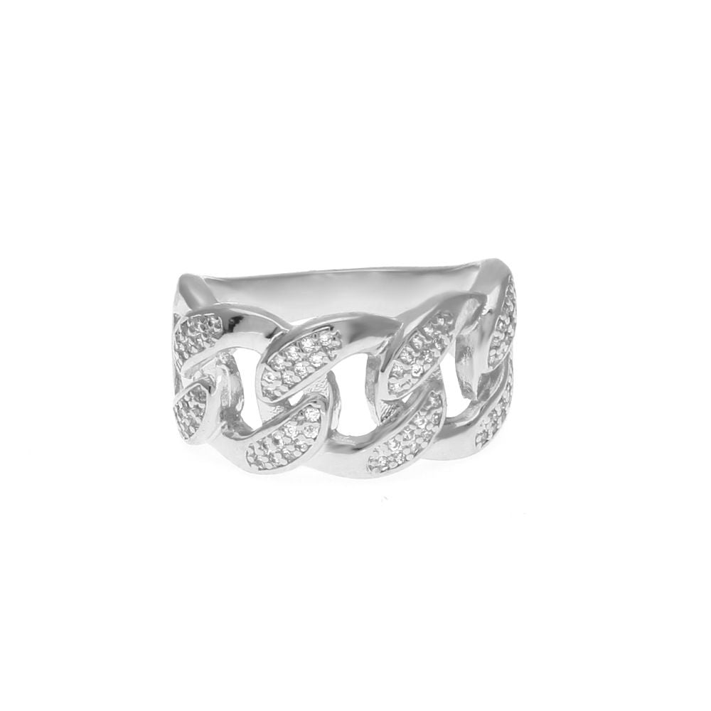 Cuban Circle Ring