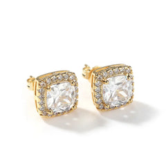 Square Stud Earrings