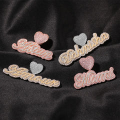 Custom Iced Out Name Pendant & Necklace