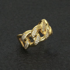 Cuban Circle Ring