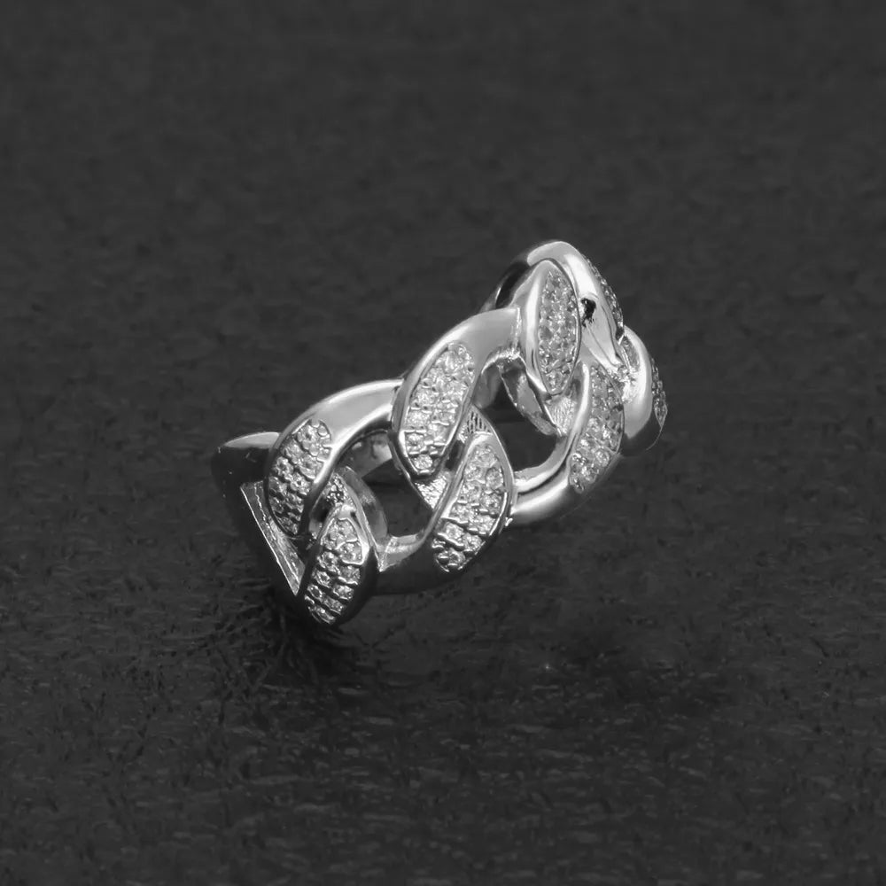 Cuban Circle Ring