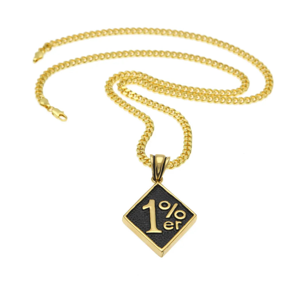 1 Percenter Pendant & Necklace
