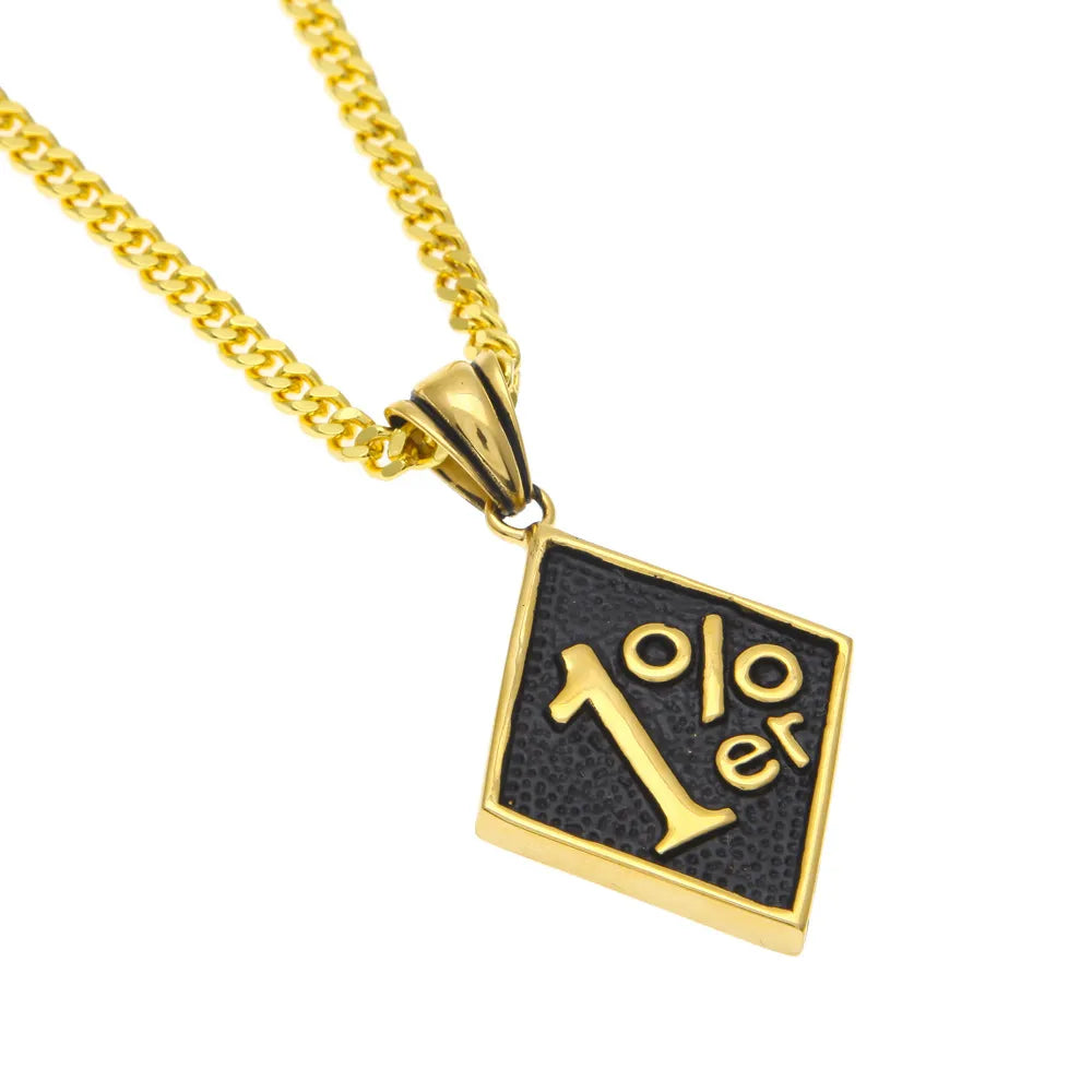 1 Percenter Pendant & Necklace