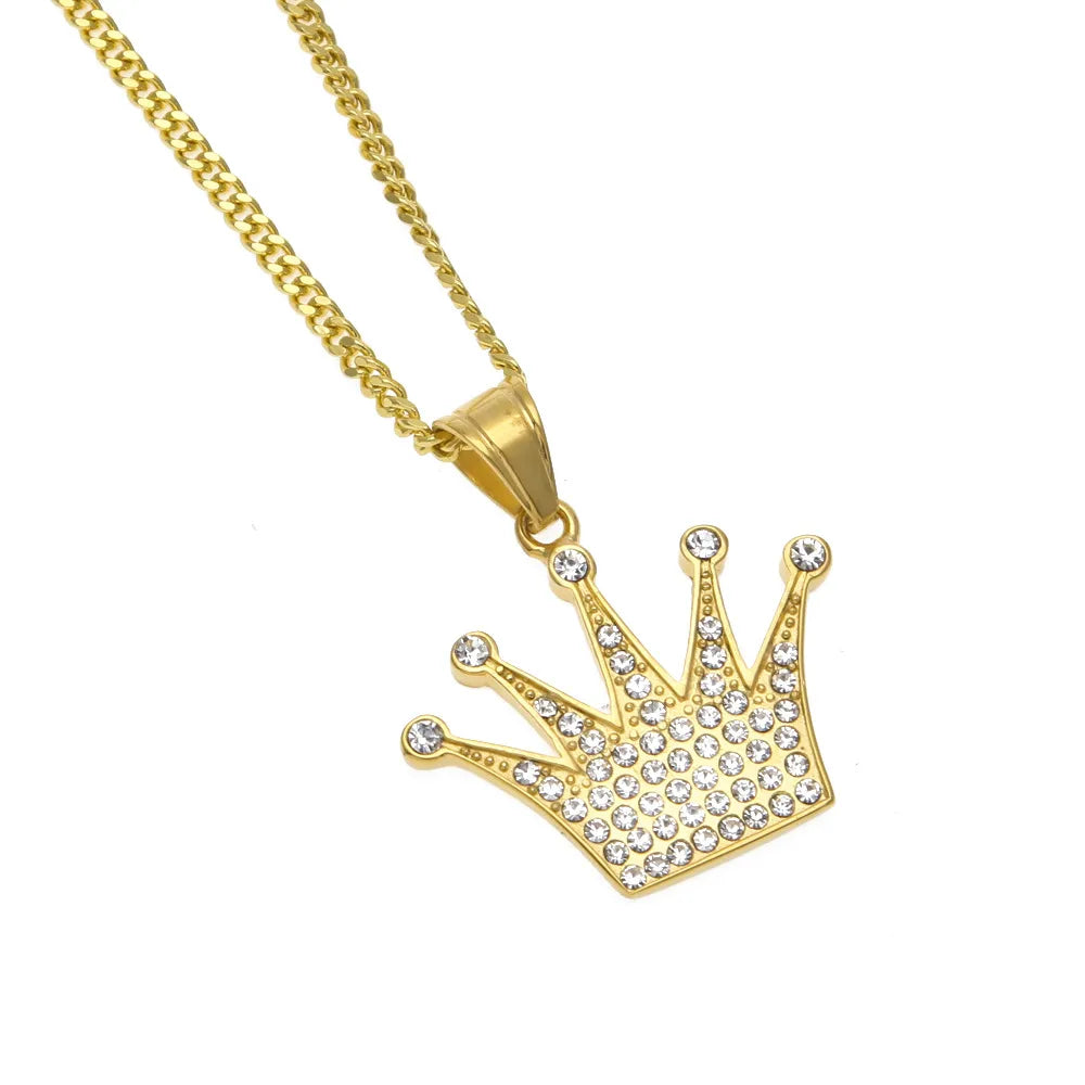Imperial Crown Pendant & Necklace