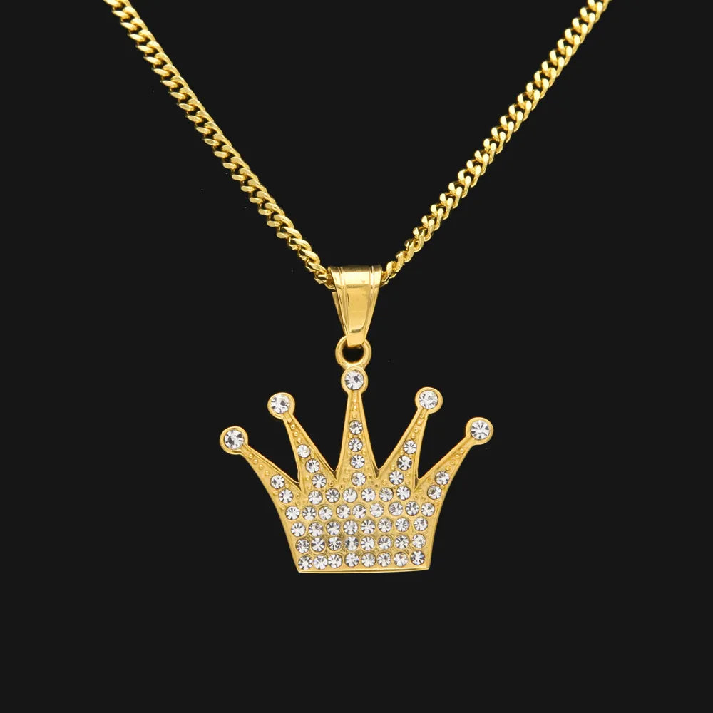 Imperial Crown Pendant & Necklace