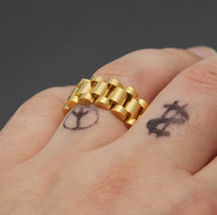 3 Row Watch Band RIng
