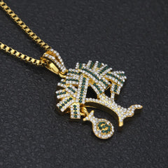 Money Tree Pendant & Necklace – Gold or Silver