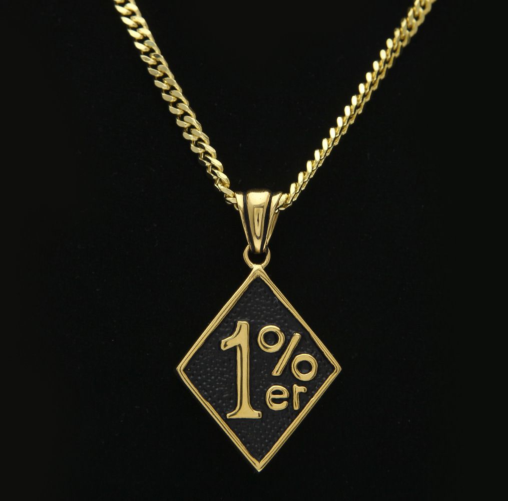 1 Percenter Pendant & Necklace