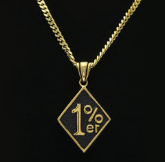 1 Percenter Pendant & Necklace