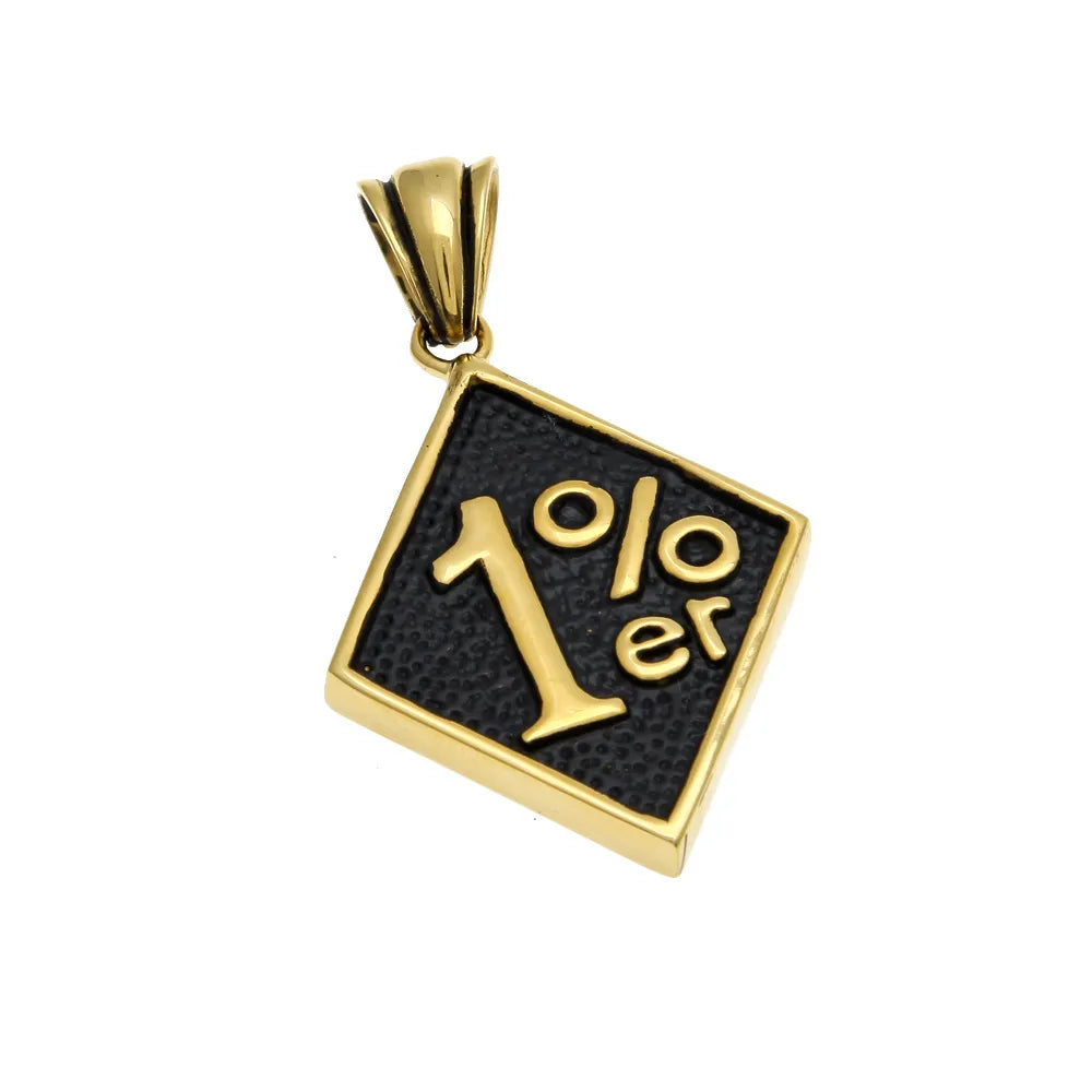 1 Percenter Pendant & Necklace