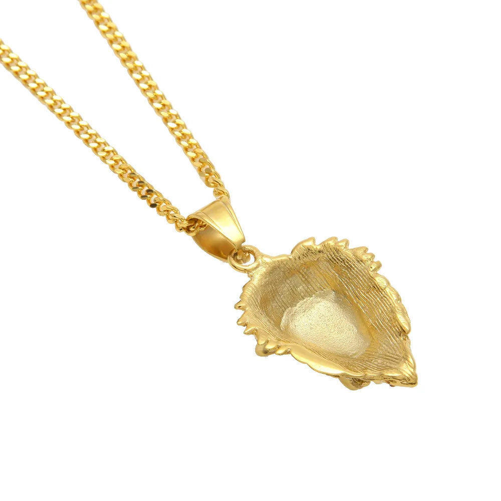 Lion Head Pendant & Necklace