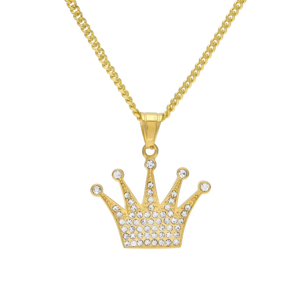 Imperial Crown Pendant & Necklace