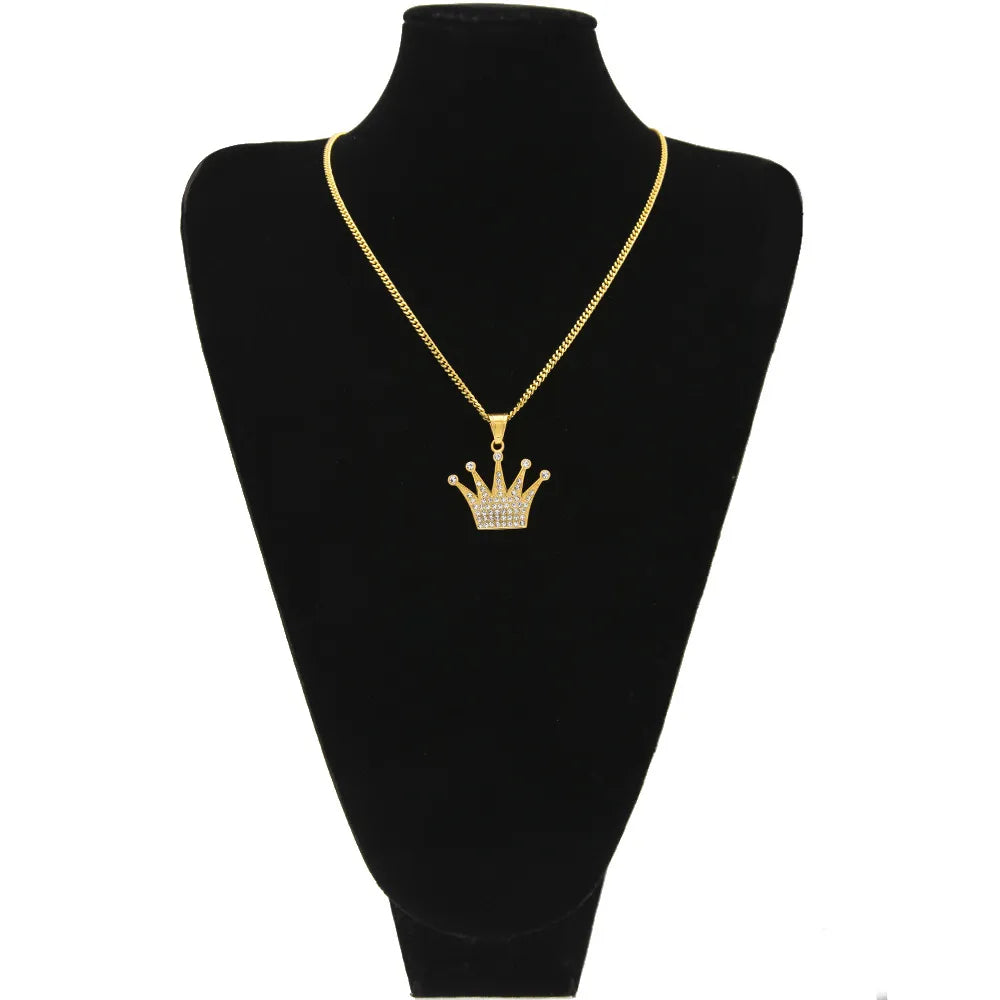 Imperial Crown Pendant & Necklace