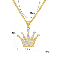 Imperial Crown Pendant & Necklace