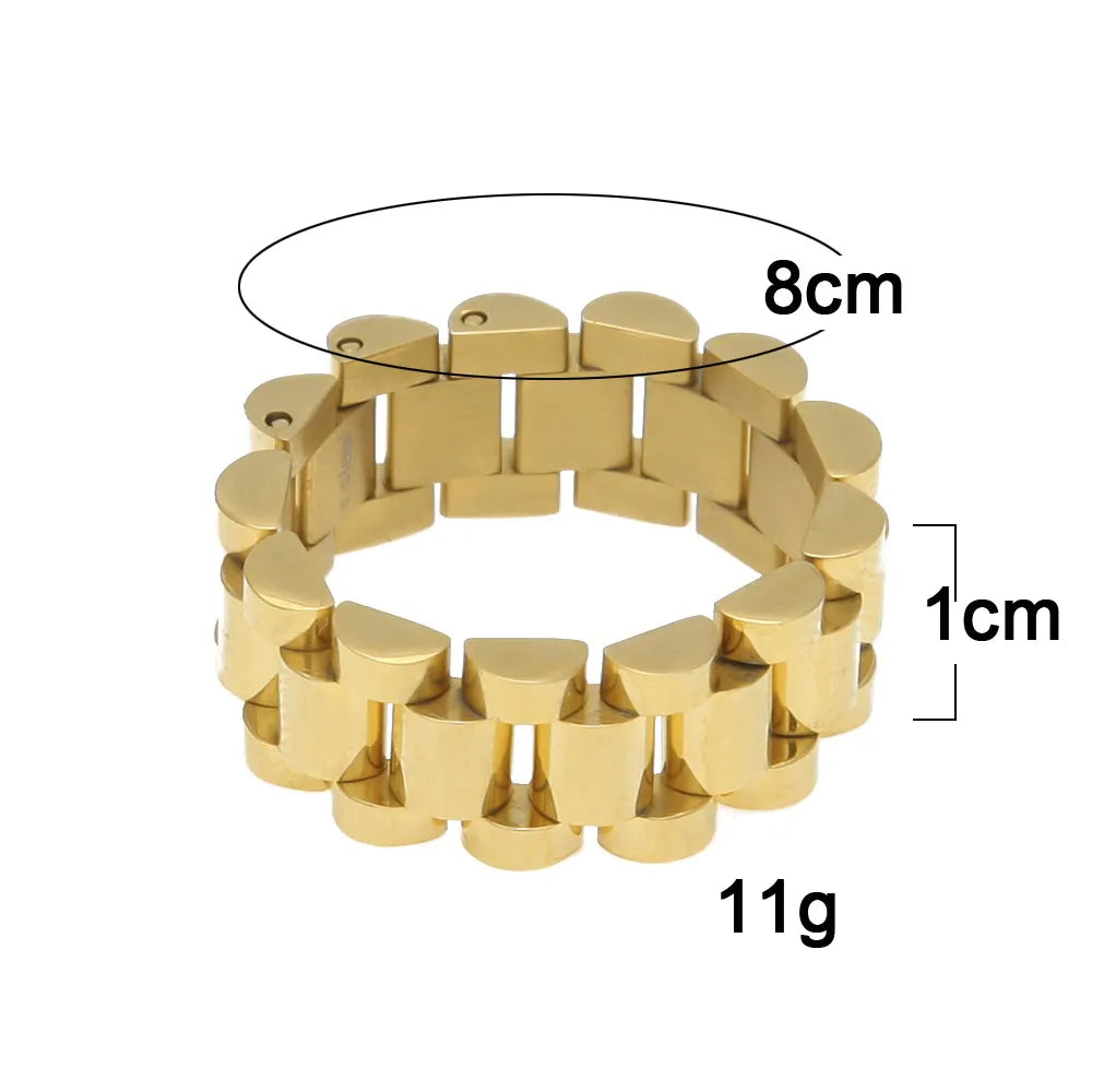 3 Row Watch Band RIng