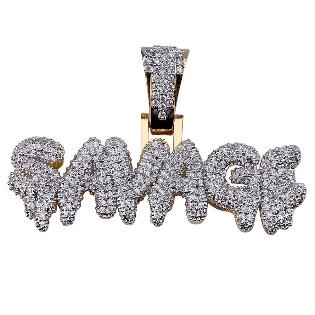 Iced Out Savage Pendant & Necklace