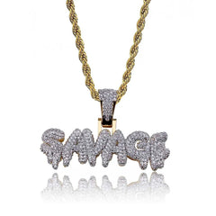 Iced Out Savage Pendant & Necklace