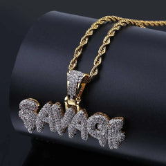 Iced Out Savage Pendant & Necklace