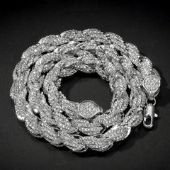 Iced Out Rope Chain