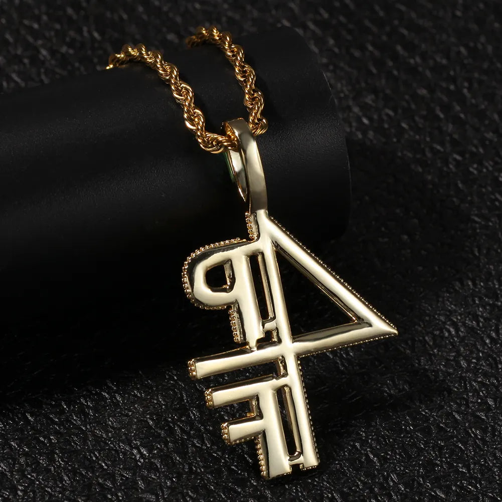 Iced Out 4PF Pendant and Necklace