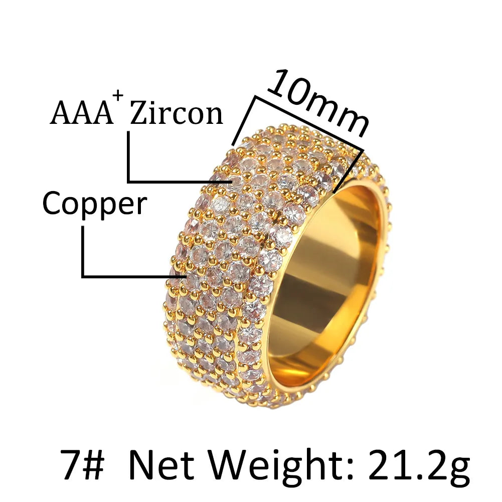 5 Row Tennis Ring