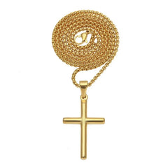 Cross Pendant & Necklace