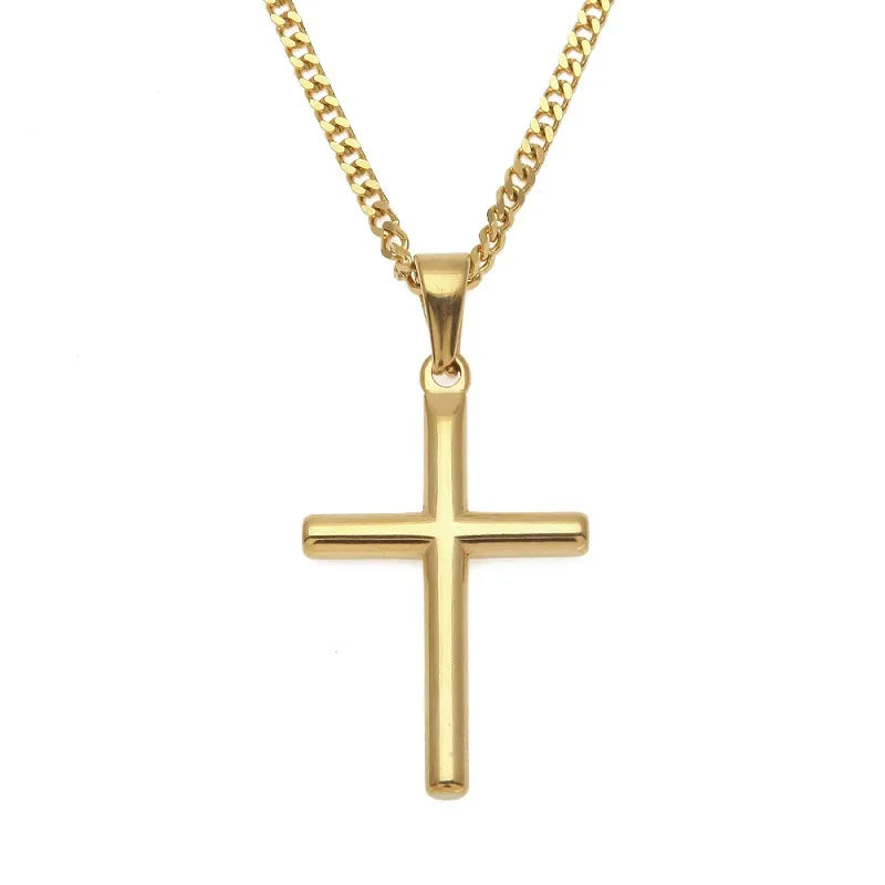 Cross Pendant & Necklace