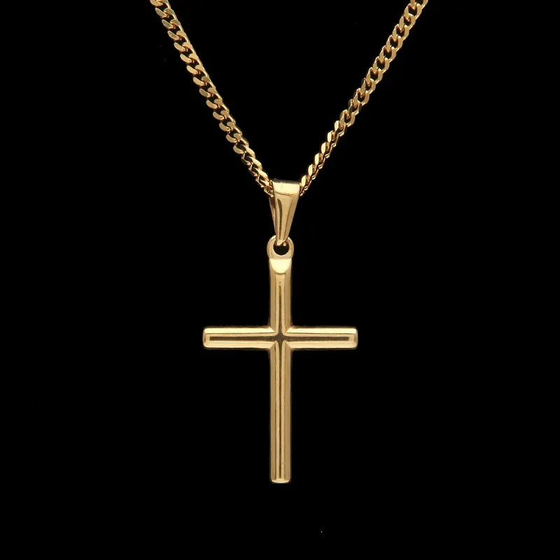 Cross Pendant & Necklace