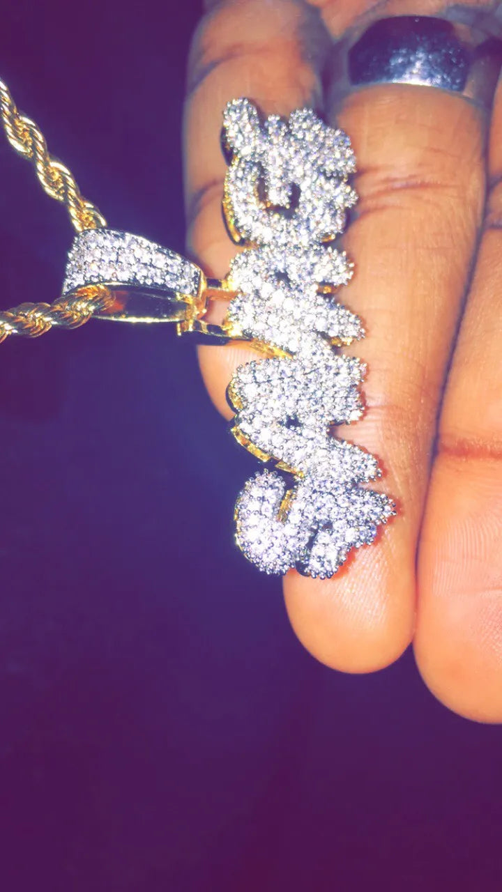 Iced Out Savage Pendant & Necklace