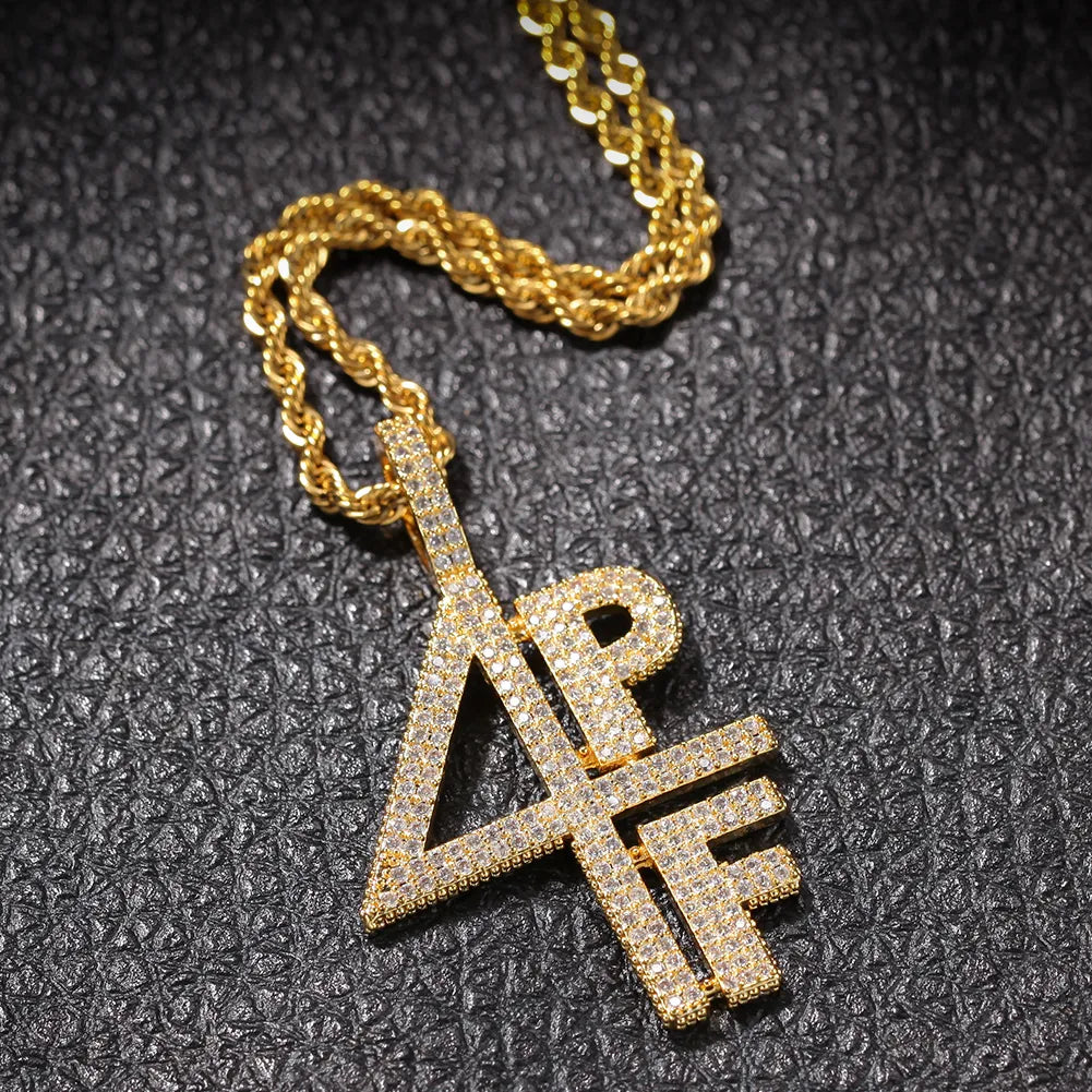 Iced Out 4PF Pendant and Necklace