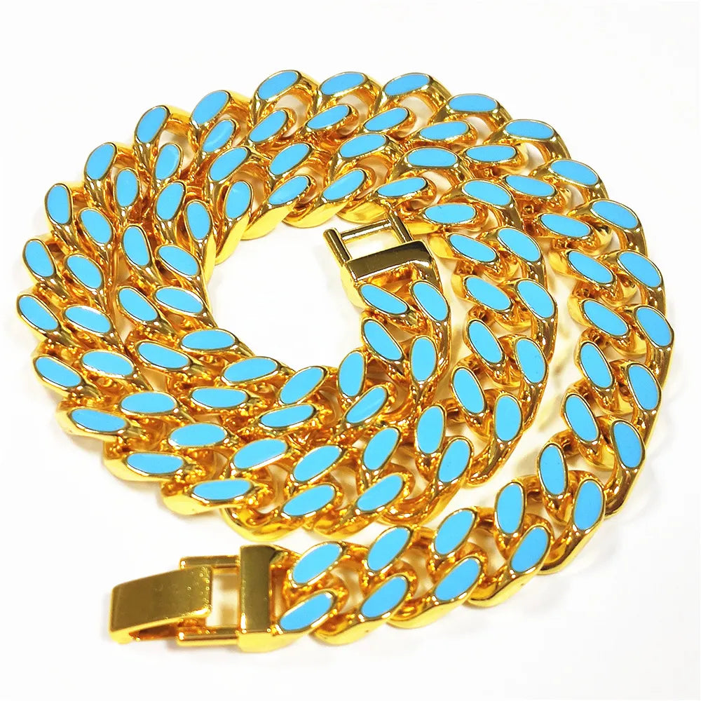 11mm Colorful Cuban Link