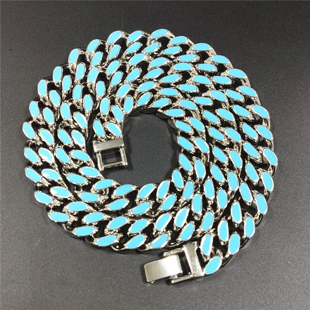 11mm Colorful Cuban Link