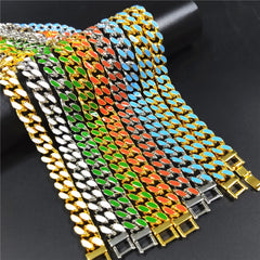 11mm Colorful Cuban Link