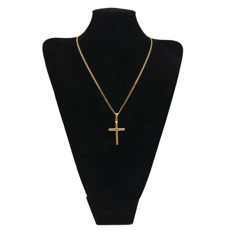 Cross Pendant & Necklace