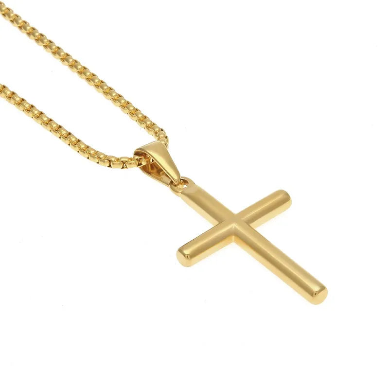 Cross Pendant & Necklace