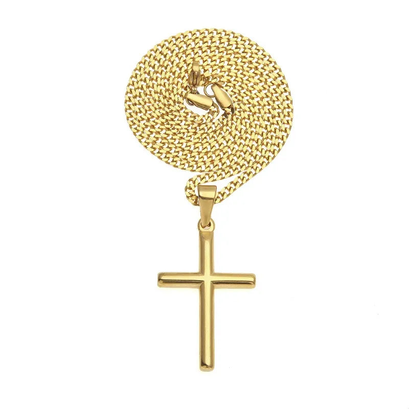 Cross Pendant & Necklace