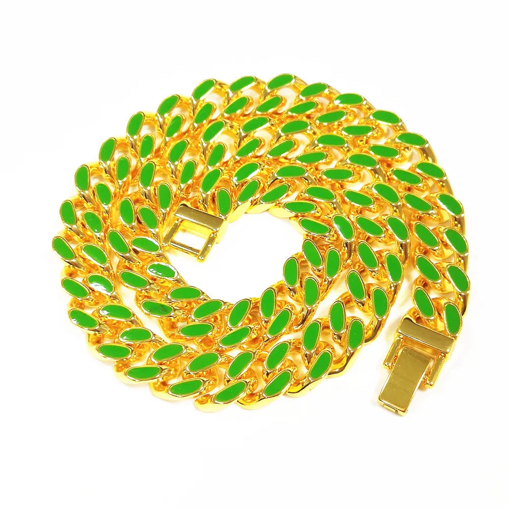 11mm Colorful Cuban Link